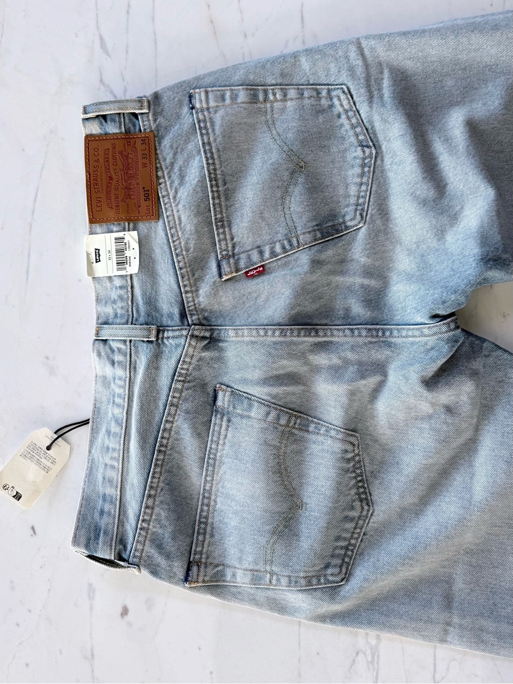 New Levi’s Premium 501 Original 33x34 Men,s - Picture 5 of 15
